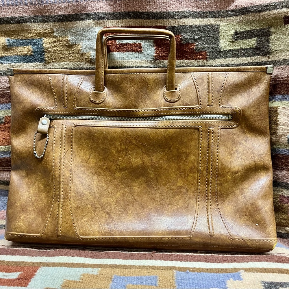 Vintage Escort 1975 Brown Leather Men's Bag